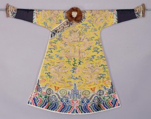Emperor Yongzheng's dragon robe with ermine lining 